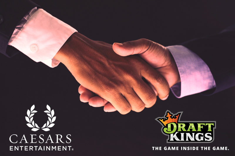 Caesars, DraftKings Forge Multiyear Sports Betting Partnership